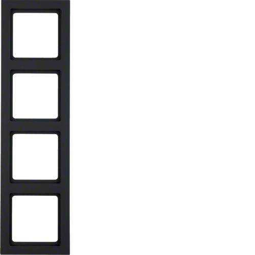 Berker 10146096 Rahmen 4fach Q.3 anthrazit, samt Mesch Shop Berker 10146096 Rahmen 4fach Q.3 anthrazit, samt Mesch Shop